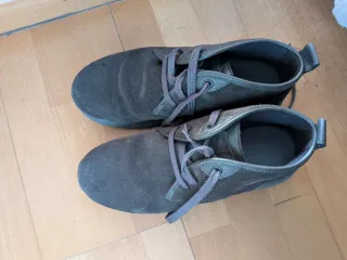 Botas de Ante Geox Gris Talla 41