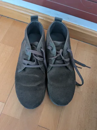 Botas de Ante Geox Gris Talla 41