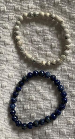Pack 2 Pulseras Piedras Naturales