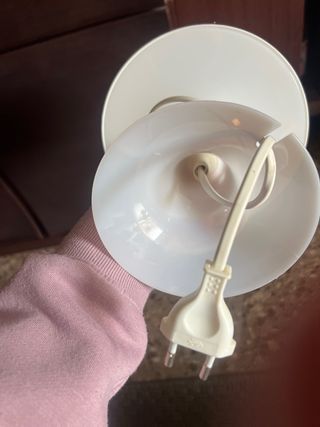 Lámpara de mesa Ikea blanca