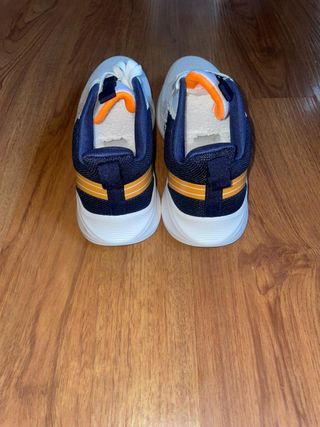 Zapatillas running Nashop azul y blanco