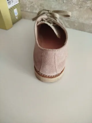 Zapatos Comunión niño ante beige Tizzas