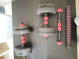 Kit Mancuernas Ajustables