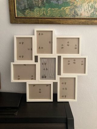 Marco de fotos múltiple blanco Ikea