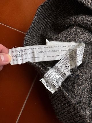 Cardigan Zara misto lana taglia M
