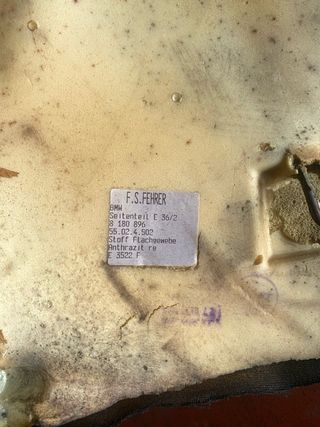 Asientos traseros BMW E36 Coupé