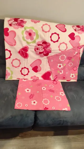 Funda Nórdica Disney 90cm Rosa, poco uso.