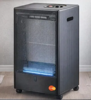 Estufa EQUATION ECO. Llama azul 4,2 kW, como nueva