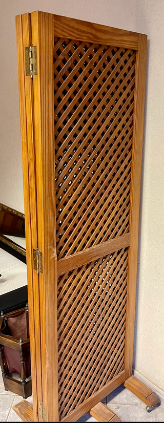 Biombo madera robusto
