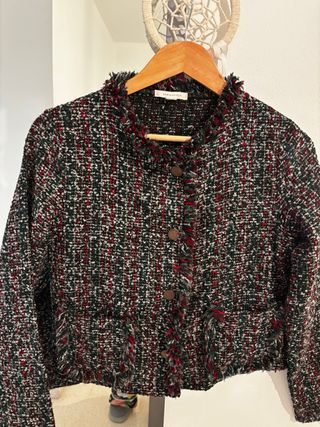 Vestido con Chaqueta Springfield Tweed