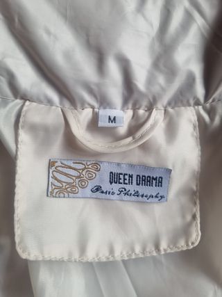 Piumino Queen Drama Beige Donna