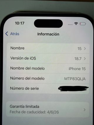 iPhone 15 256GB Amarillo