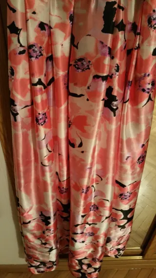 Vestido Camille La Vie Negro y Rosa Floral