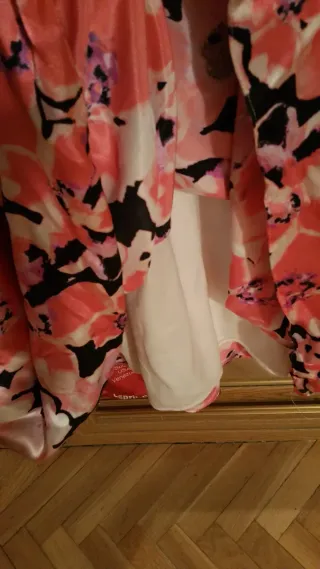 Vestido Camille La Vie Negro y Rosa Floral