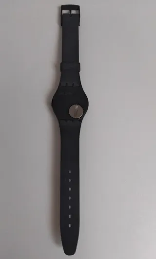 Swatch "Pinstripe" GA102 del 1985 cinturino 7 fori