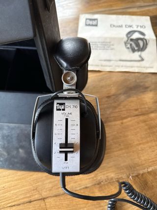 Auriculares Dual DK 710 negros vintage