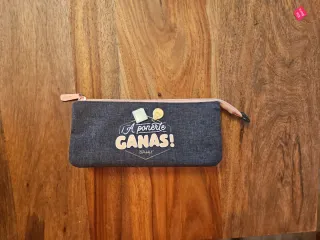 Estuche Mr. Wonderful Gris y Rosa