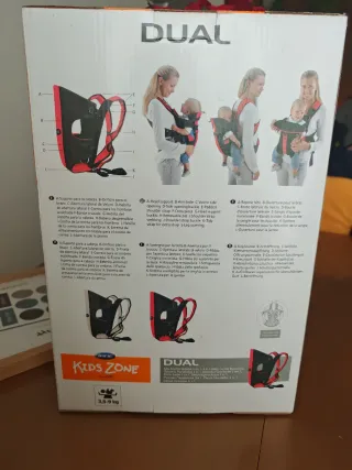 Mochila Portabebés Jane Dual 3 en 1