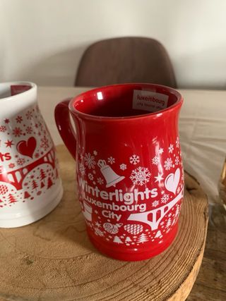 Set 2 tazze Natale Lussemburgo