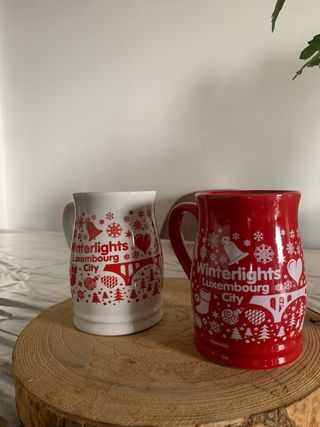 Set 2 tazze Natale Lussemburgo