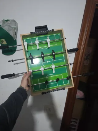 Futbolín de mesa