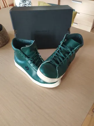 Botas Converse piel Verdes