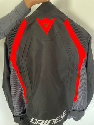 Chaqueta Moto Dainese Negra Naranja