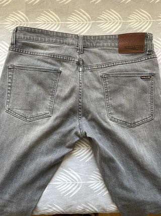 Volcom Pantalones Vaqueros Talla 33 Gris