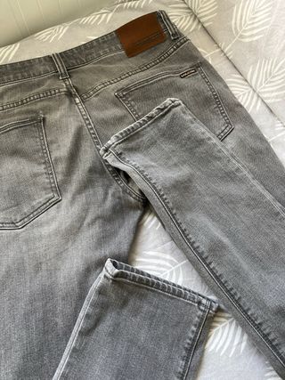 Volcom Pantalones Vaqueros Talla 33 Gris