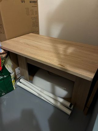 Mesa centro elevable madera