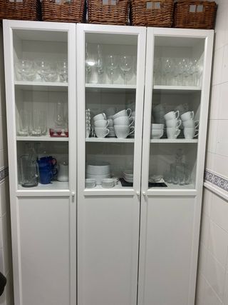 Estantería Billy Blanca con Puertas