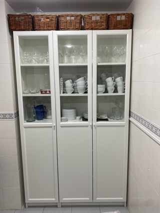 Estantería Billy Blanca con Puertas