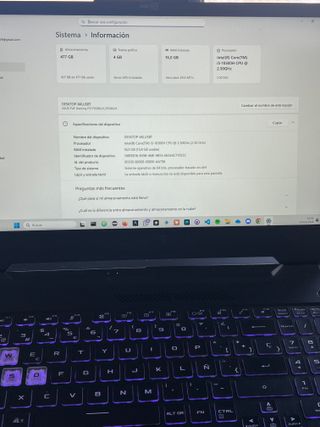ASUS TUF Gaming F15 FX506L 16GB 512GB