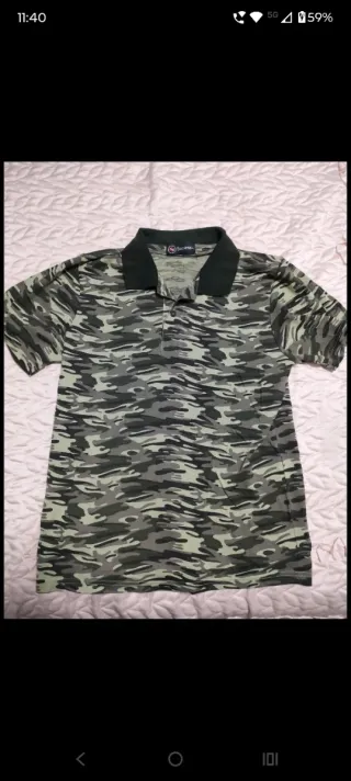 Maglietta Uomo Mimetica