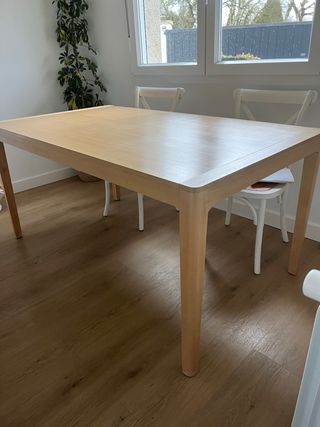 Mesa extensible roble 1.60x90 Extensible 45 o 90