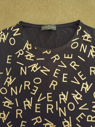 Camiseta Negra Roberto Verino Talla 44