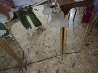 Espejo de tocador con luces