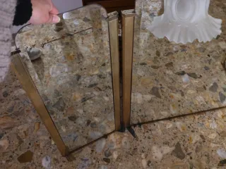 Espejo de tocador con luces