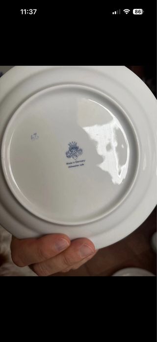 Servizio da 12 porcellana