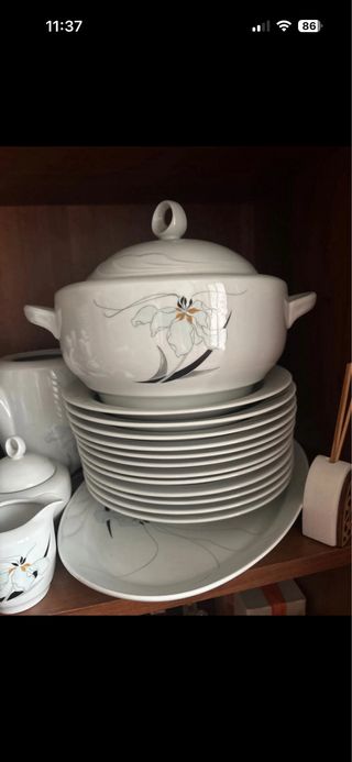 Servizio da 12 porcellana