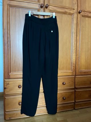 Pantalón Uterqüe Negro Talla XS