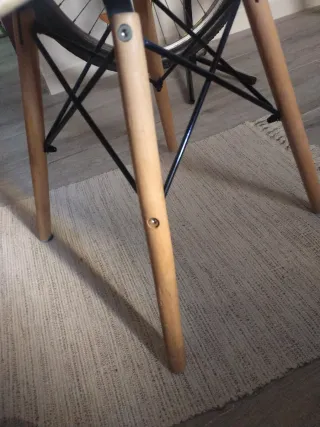 Silla blanca diseño moderno