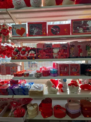 Objetos de san Valentín