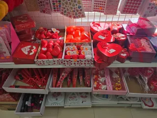 Objetos de san Valentín