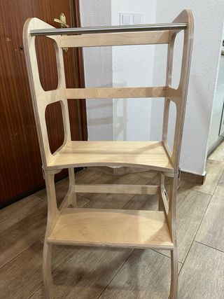 Torre de aprendizaje Montessori madera