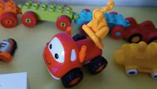 Lote Juguetes Varios Coches Trenes Aviones Gruas