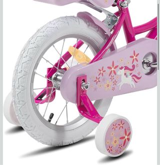 Bicicleta infantil rosa 14” usada 1 día