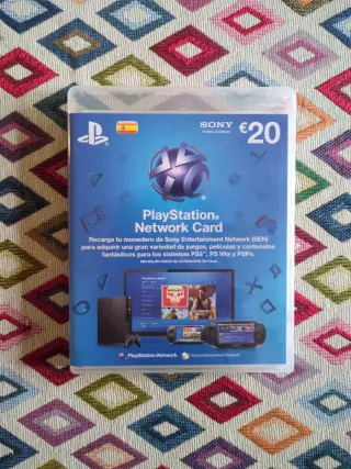 Carcasa PlayStation Network Card
