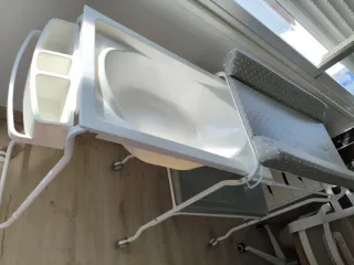 Bañera cambiador para bebé