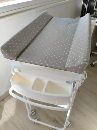 Bañera cambiador para bebé